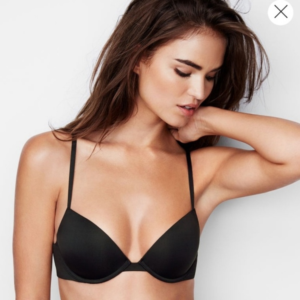 Victoria Secret | Black Padded Plunge Bra